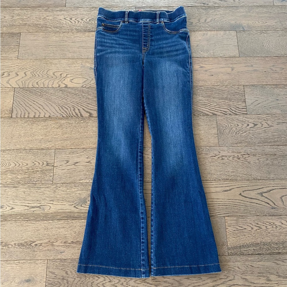 SPANX Dark Blue Boot Cut Jeans